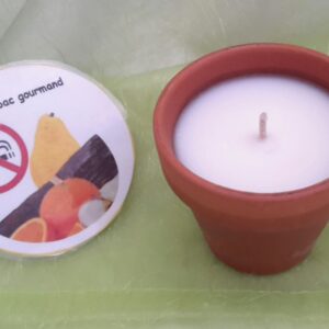 Pot terre cuite moyen anti tabac gourmand