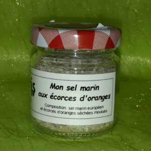 Sel marin aux écorces d’oranges
