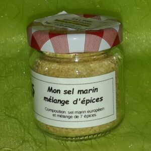 Sel marin mélange d’épices