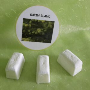 Fondants sapin blanc