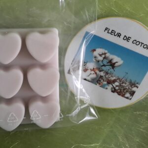 Fondants fleur de coton - plaquette
