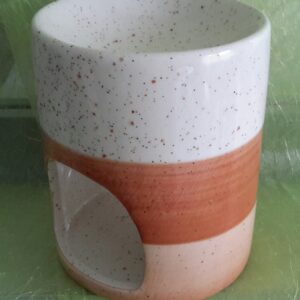 Diffuseur beige et terracotta