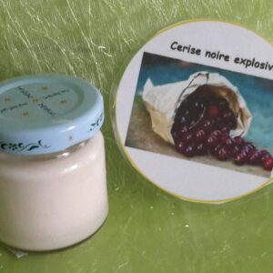 Pot C30 cerise noire explosive