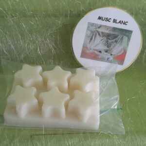 Fondants musc blanc - plaquette